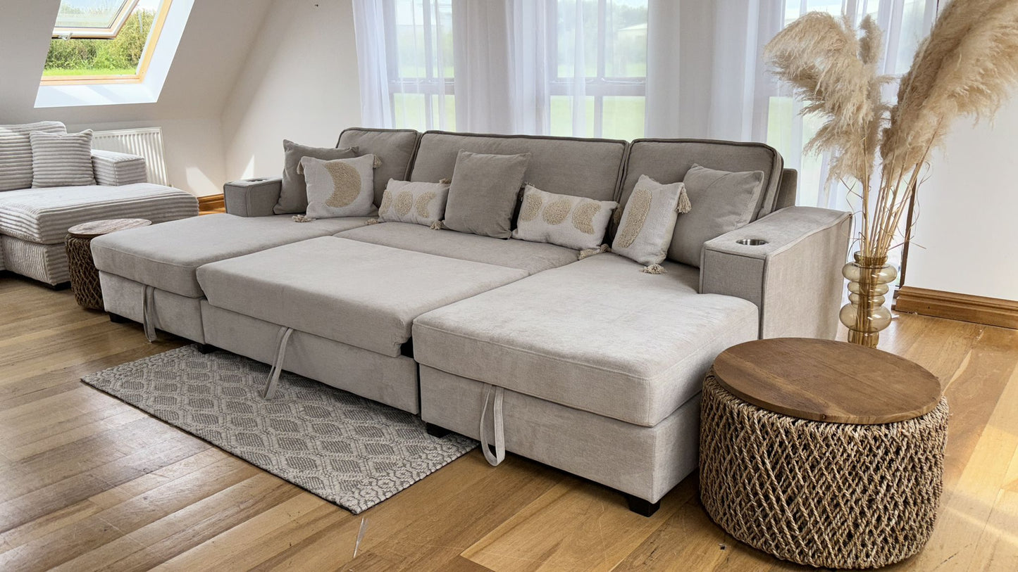Alissa U Shape Sofa Bed
