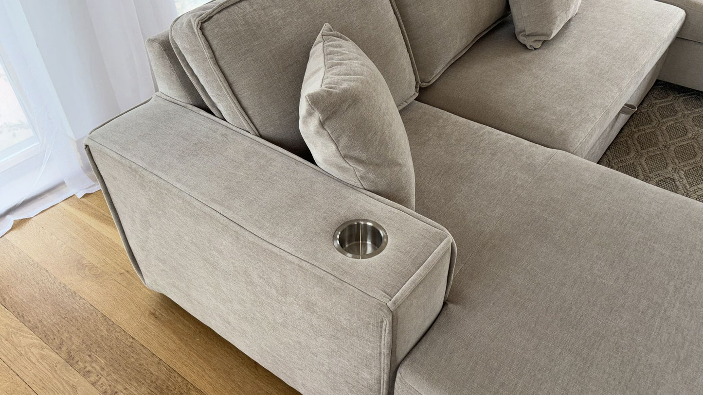 Alissa U Shape Sofa Bed