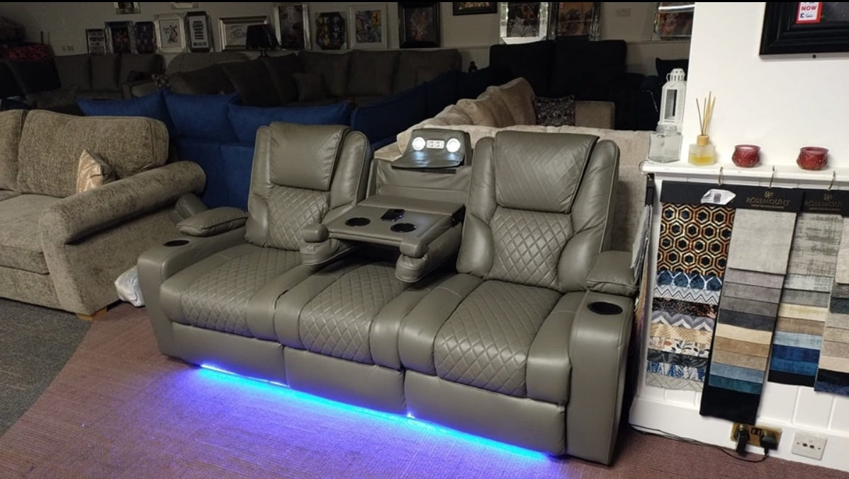 3+2 LED recliner set