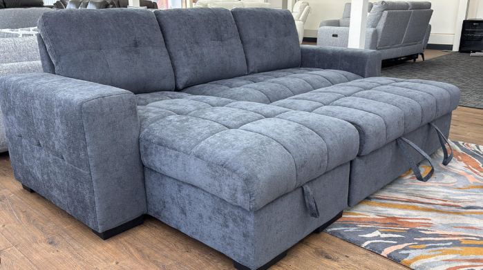 Palermo Universal Corner Sofa Bed with Storage