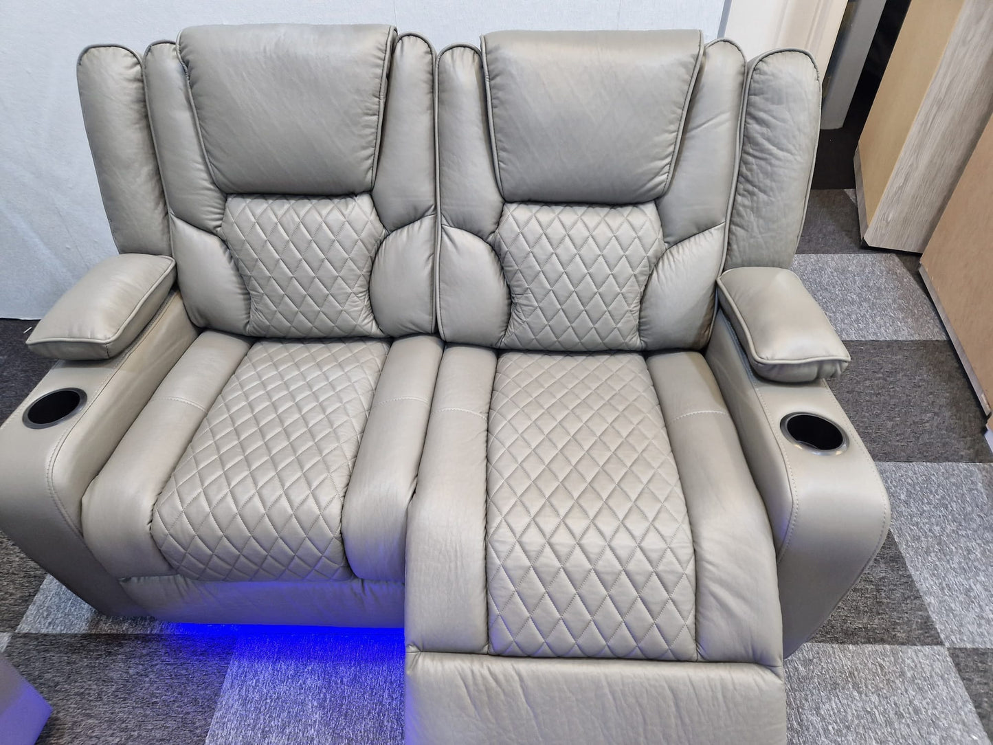 3+2 LED recliner set