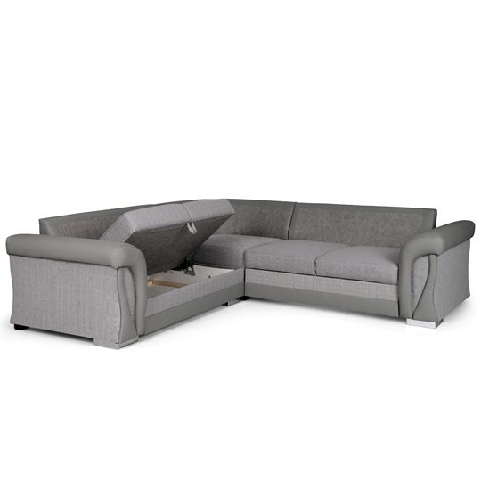 Shannon Corner Sofa Bed With Storage