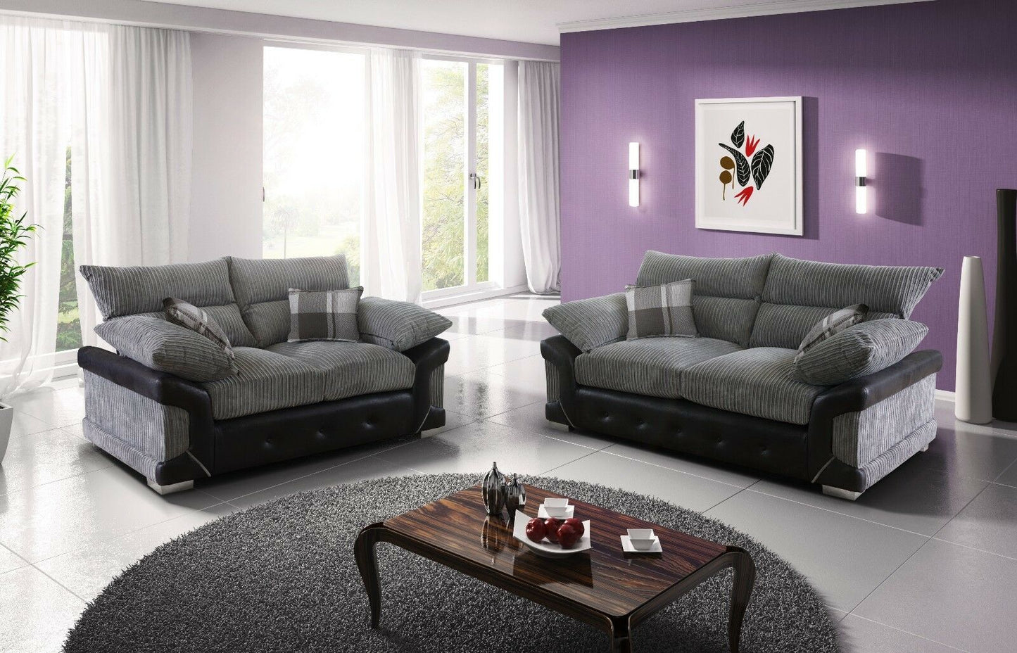 Logan 3 + 2 Sofa Set