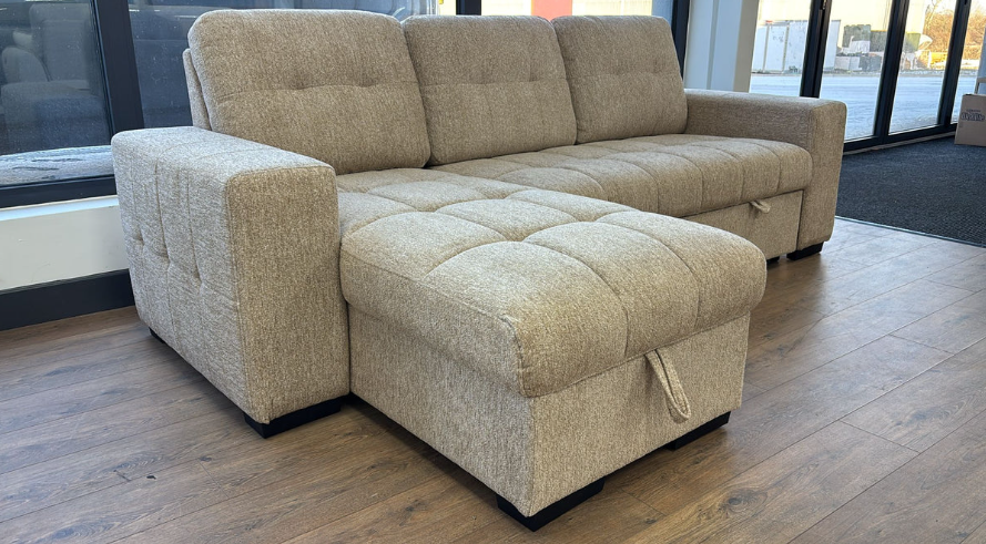 Palermo Universal Corner Sofa Bed with Storage