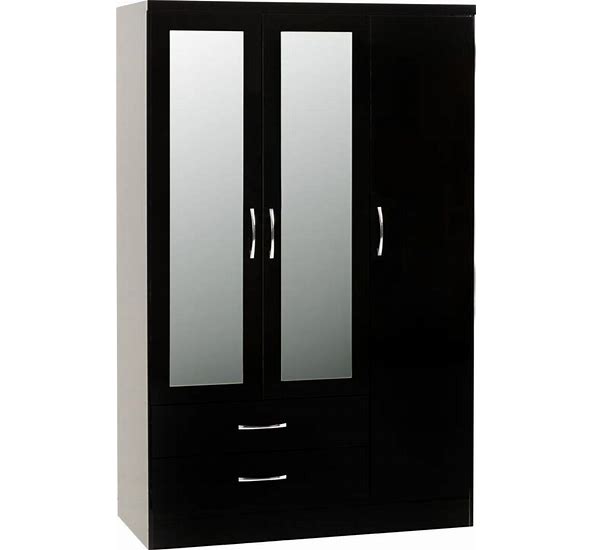 Nevada 3 Door 2 Drawer Wardrobe