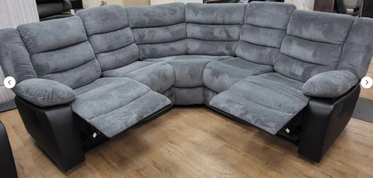 Black & Grey Rio Recliner