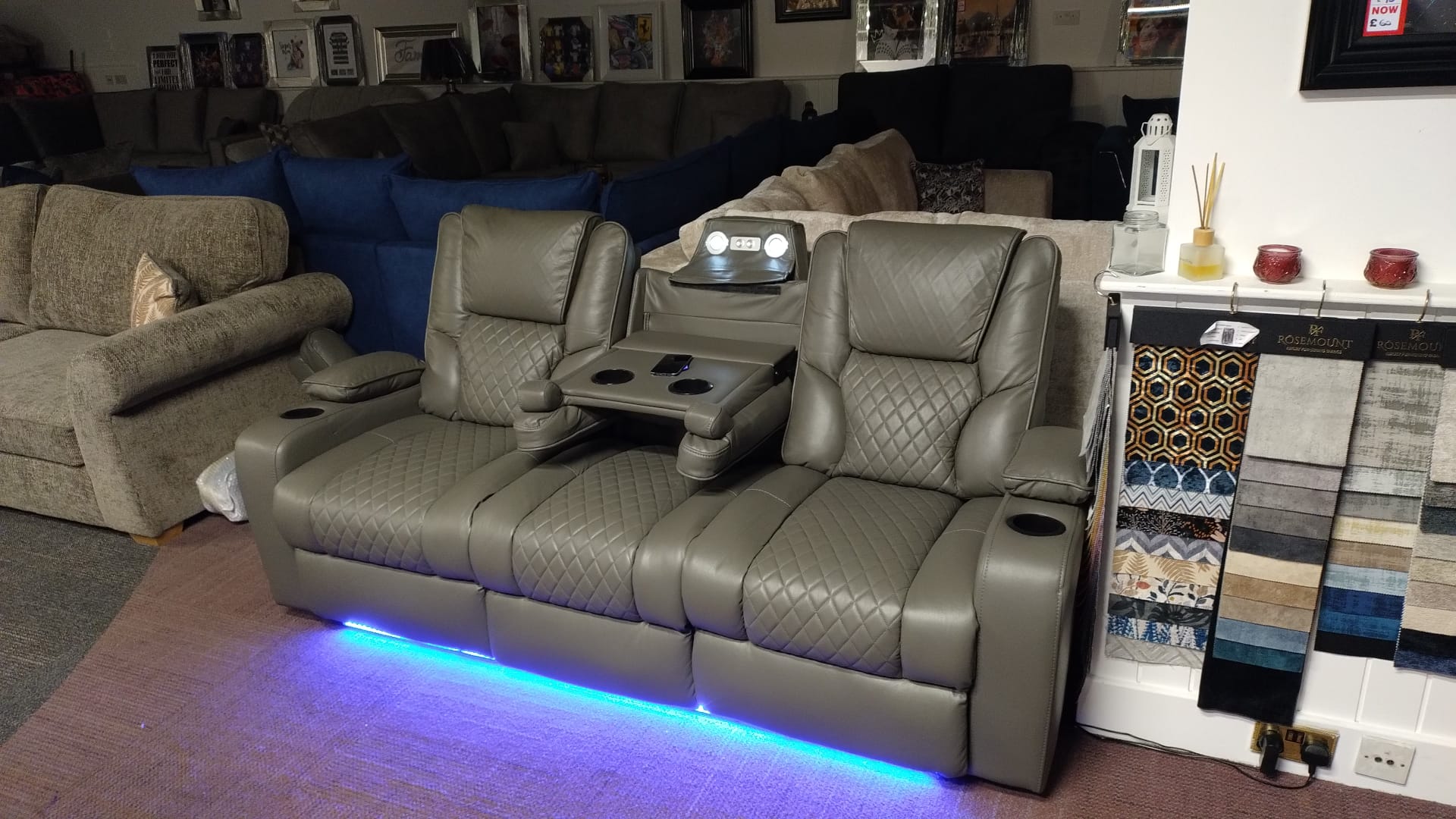 First Class Sleep Recliners 3+3 Electric recliner – First Class Furniture