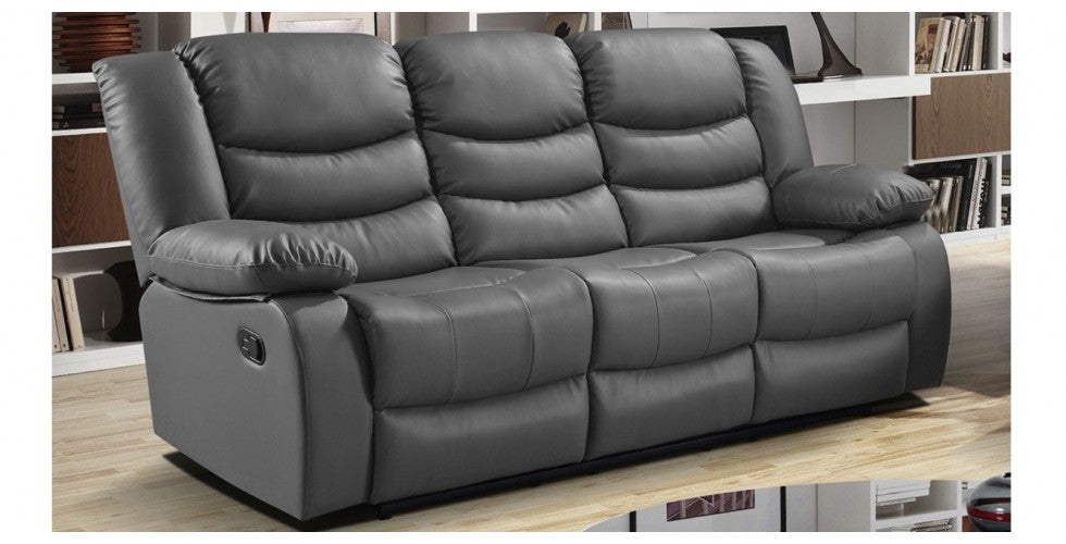 New York Recliner 3 + 1 + 1 Sofa Set – First Class Furniture